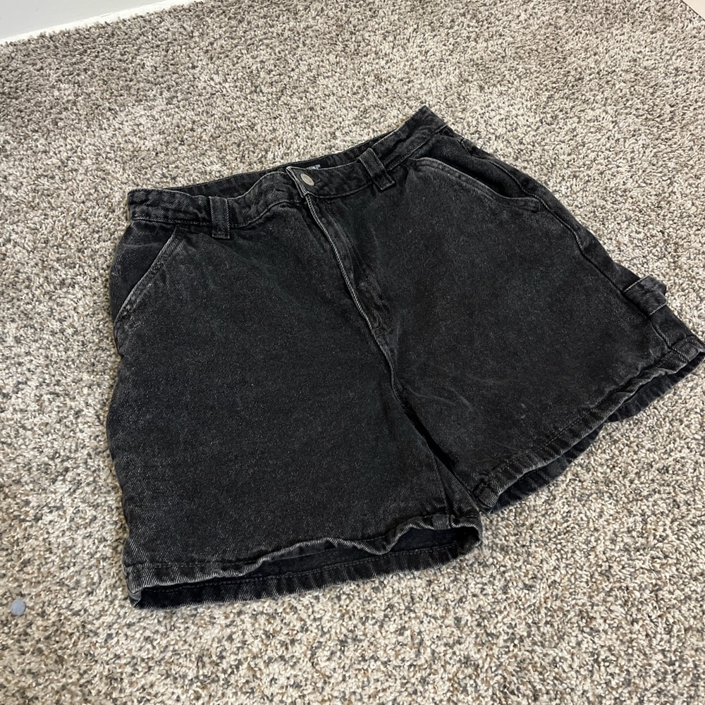 Black Cotton on shorts